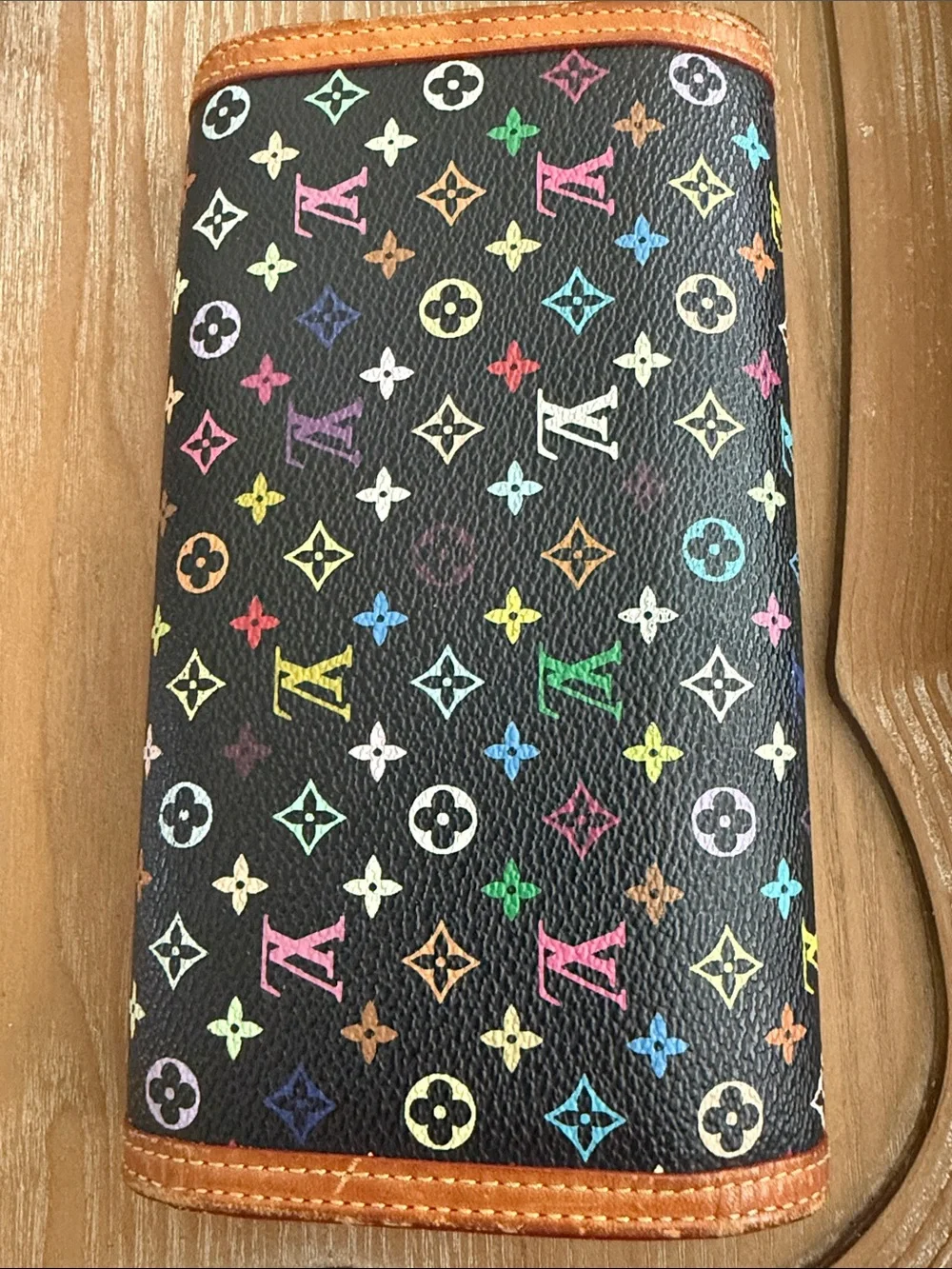 Louis Vuitton Black Murakami Wallet